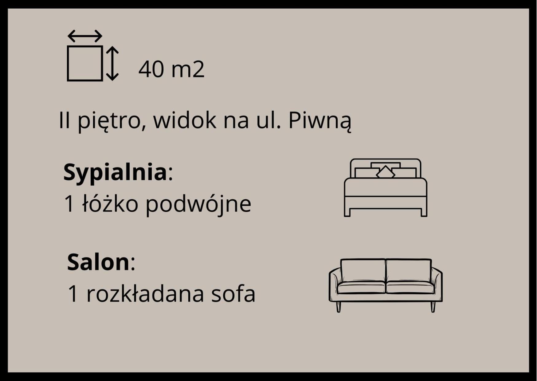 Aparthouse Piwna 14 Рацібуж Екстер'єр фото