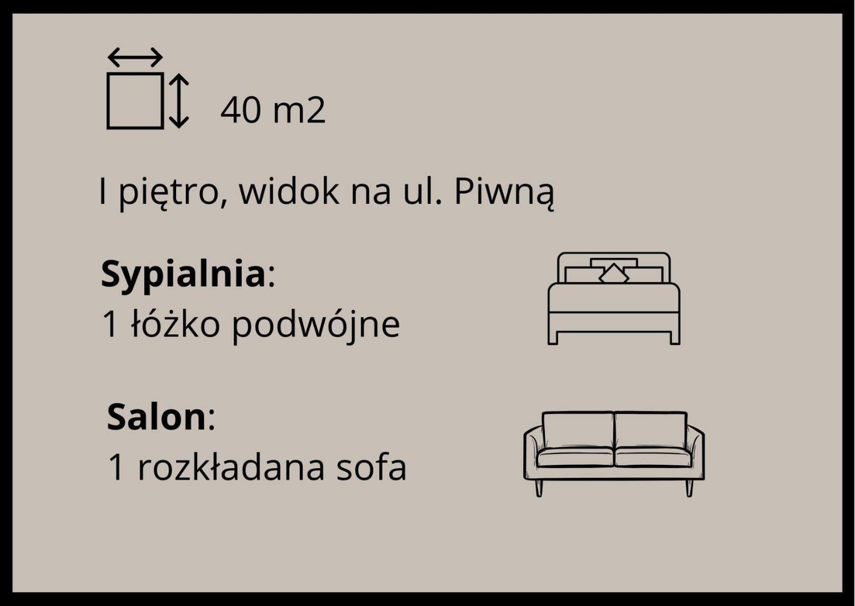 Aparthouse Piwna 14 Рацібуж Екстер'єр фото